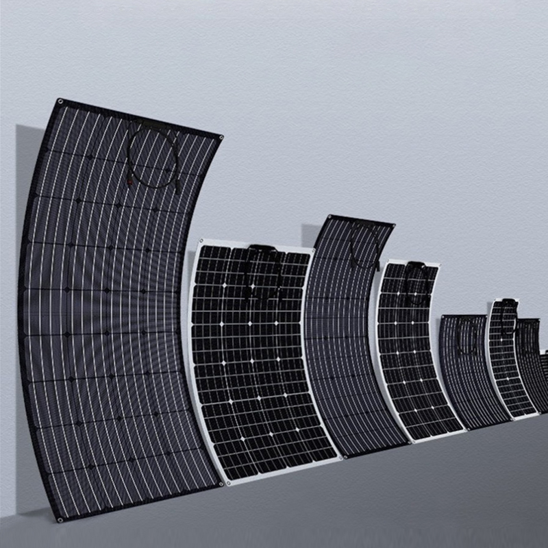 Hot Promotional Photovoltaic High Efficiency 200W Best Price Monocrystalline Flexible Solar Panel