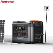 2400w Portable Power Station Bulit in Micro Inverter Power Solution Balcony Solar Energy Storage System On-grid External Battery Pack Fast Charge