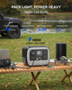 C300 Portable Power Station – 236Wh, 300W AC Output, Solar-Ready, Compact for Camping & Emergencies