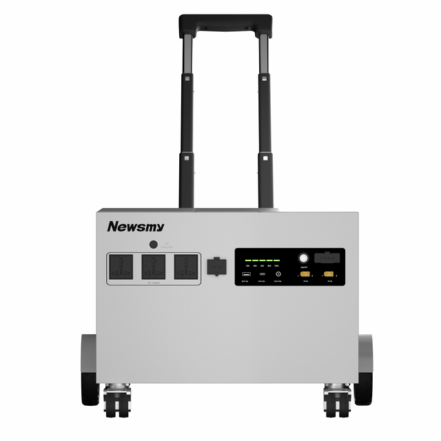 H5000 Super Charging Portable Power Station - 4800Wh High Capacity, 3600W AC Output (4800W Peak), Whole-House Backup with UPS & Grid-Tie Support, Solar-Ready MPPT Charging