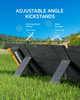 551.25 Wh Portable Power Station with 100 W Solar Panel, Solar Generator LiMnFePO4 Battery for Camping Backup at Home