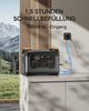 All-in-one 2400W Portable Power Station Bulit in Micro Inverter Power Solution Balcony Solar Energy Storage System