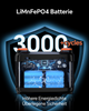 All-in-one 2400W Portable Power Station Bulit in Micro Inverter Power Solution Balcony Solar Energy Storage System