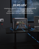 2047.5Wh Solar Power Station 2400W (4500W Peak) UPS Battery Backup, All-in-One Inverter for Home Emergency and Camping