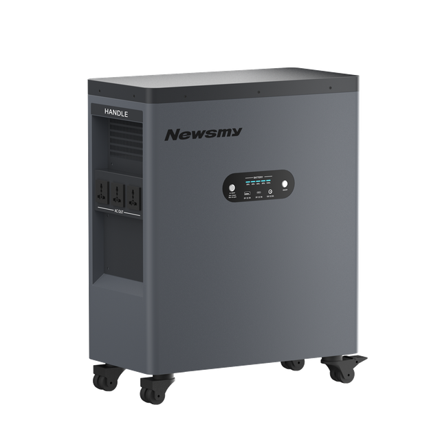 H5000 Super Charging Portable Power Station - 4800Wh High Capacity, 3600W AC Output (4800W Peak), Whole-House Backup with UPS & Grid-Tie Support, Solar-Ready MPPT Charging